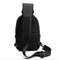 2019 New Custom Small  Shoulder Sling Bag Men Cross Body Bag Messenger Bag for Man with USB